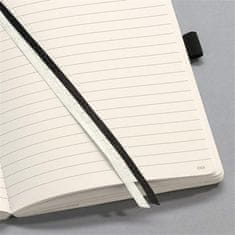 Sigel Exkluzívny zápisník "Conceptum", čierna, A5, linajkový, 97 listov, mäkké dosky, CO321