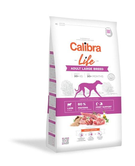 Calibra Dog Life Adult Large Breed Lamb 2,5 kg EXPIRÁCIA 28.09.2023