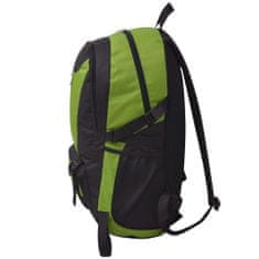 Vidaxl Turistický batoh, 40 l, čierno-zelený
