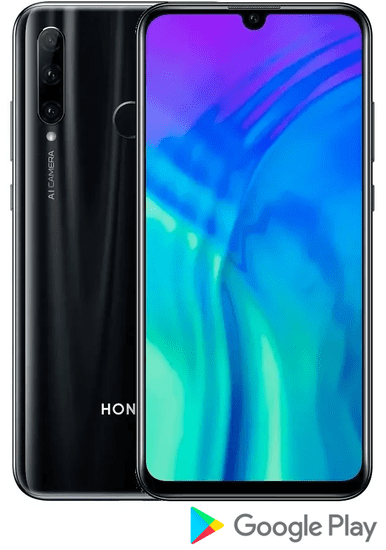 Honor 20 Lite, 4 GB/128 GB, Midnight Black