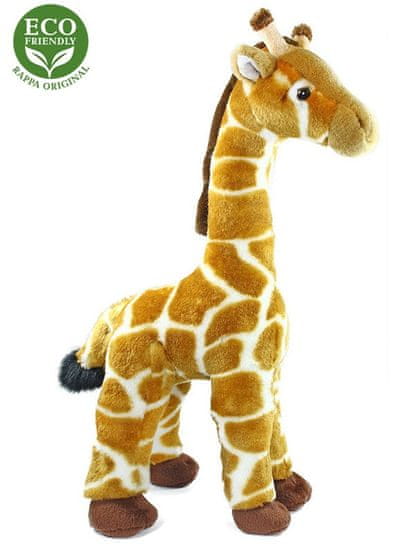 Rappa Plyšová žirafa stojaca, 40 cm, ECO-FRIENDLY