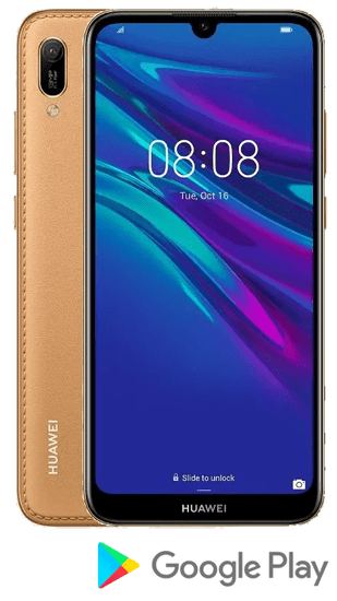 Huawei Y6 2019, 2 GB/32 GB, Amber Brown - zánovné