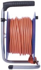 PVC predlžovací kábel na bubne - 4 zásuvky, 25 m, 1,5 mm 1908042501
