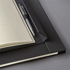 Sigel Záznamná kniha "Conceptum Softwave", čierna, exkluzívna, A4+, squared, 194 listov, SIGEL
