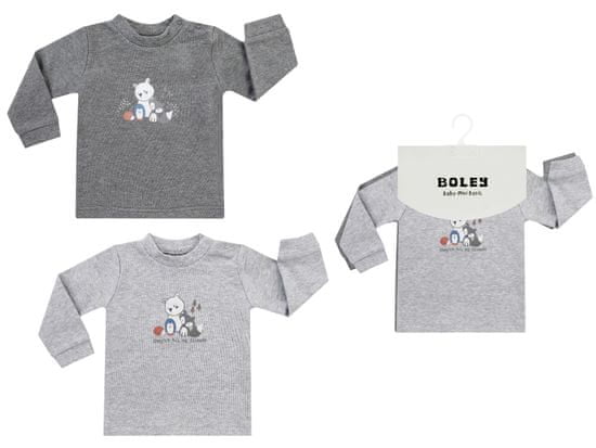 BOLEY detský set 2 ks tričiek MULTIPACK Unisex