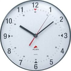 Alba Nástenné hodiny "Classic", šedá, 25cm, HORCLAS