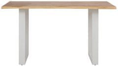 Danish Style Jedálenský stôl Melina, 140 cm, masívny agát/biela