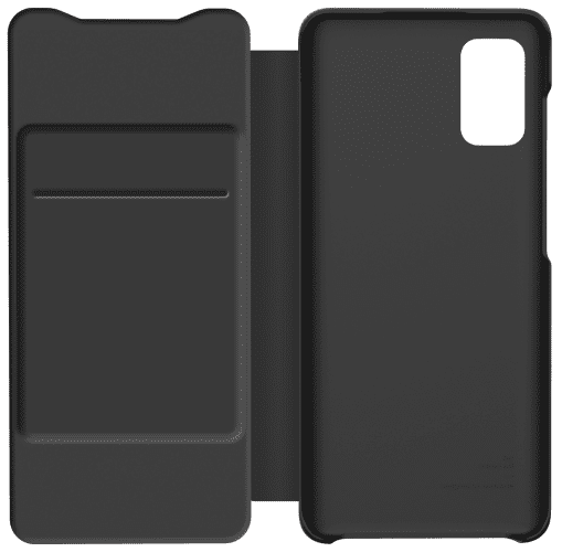 SAMSUNG Flipové puzdro Wallet Cover pre Samsung Galaxy A41 GP-FWA415AMABW, čierna