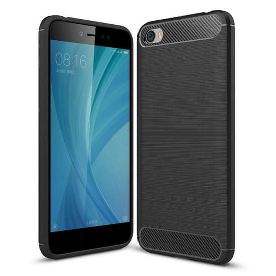 MG Gumené púzdro Carbon Case Flexible TPU pre Xiaomi Redmi Note 5A čierne