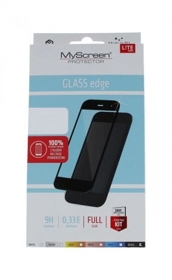 MyScreen Protector Tvrdené sklo iPhone 12 Pro Max FullGlue LITE čierne 53815