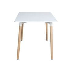 IDEA nábytok Jedálenský stôl 120x80 UNO biely