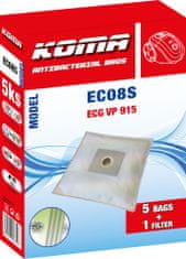 KOMA EC08S - Sada 25 ks vreciek do vysávača ECG VP 915