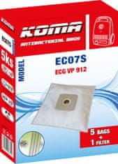 KOMA EC07S - Sada 25 ks vreciek do vysávača ECG VP 912