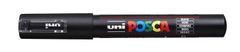 UNI Akrylový popisovač "Posca PC-1MR", čierna, 0,7 mm, 2UPC1MRF