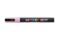 UNI Akrylový popisovač "Posca PC-3M", svetlo ružová, 0,9-1,3 mm, 2UPC3MVR