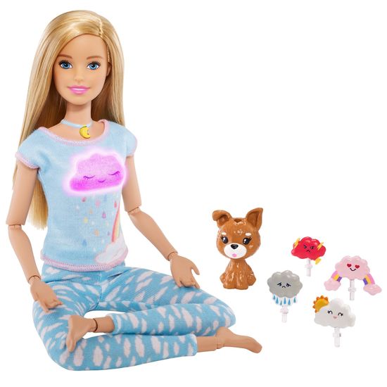 Mattel Barbie jogínka 5 meditáciami