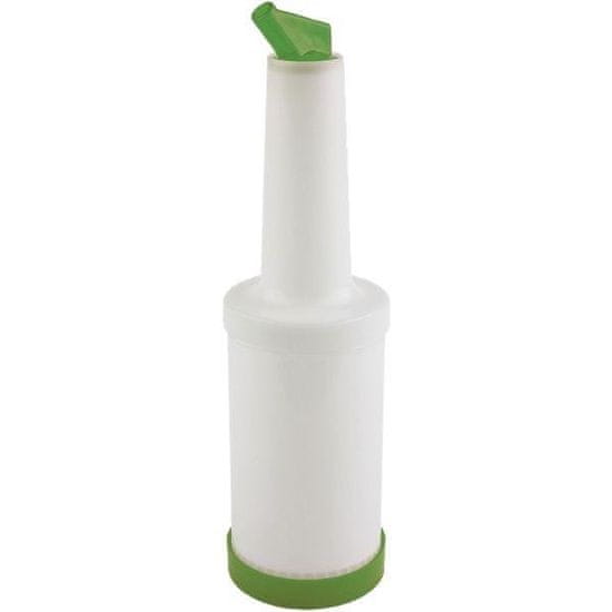 APS Dávkovacia a skladovacia fľaša plast 1 l, zelená