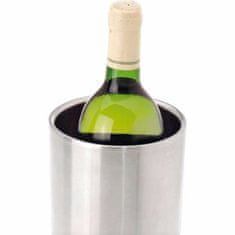 Gastrozone Chladiaca nádoba na víno 18 cm, dvojstenná, nerez