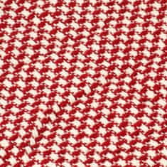 Vidaxl Deka, bavlna 160x210 cm, červená