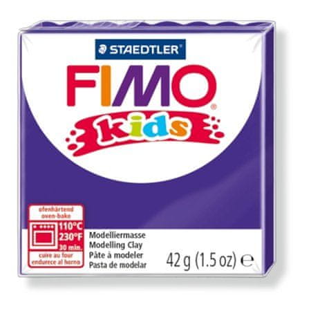 FIMO Modelovacia hmota kids 8030 42 g fialová, 8030-6