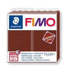 FIMO Modelovacia hmota "Leather Effect", oriešková 57 g, 8010-779