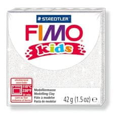 FIMO Modelovacia hmota kids 8030 42 g biela s trblietkami, 8030-052
