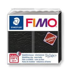 FIMO Modelovacia hmota "Leather Effect", čierna 57 g, 8010-909