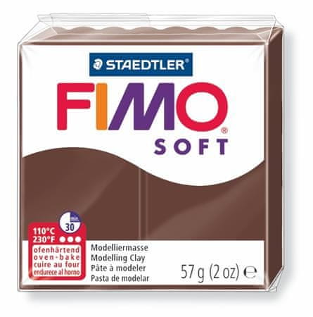 FIMO Modelovacia hmota soft 8020 56 g čokoládová, 8020-75