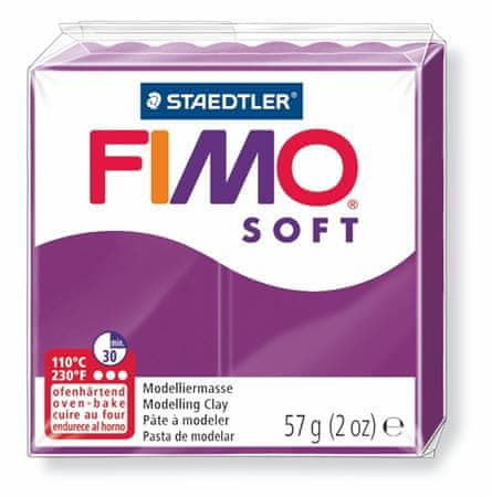 FIMO Modelovacia hmota soft 8020 56 g purpurová, 8020-61