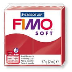 FIMO Modelovacia hmota soft 8020 57g, vianočná červená 8020-2 P