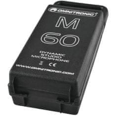 Omnitronic M-60, dynamický mikrofón