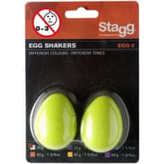 Stagg EGG-2 GR, pár vajíčok, zelené