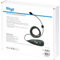 Stagg SUW 12BC, bezdrôtový nástrojový mikrofónny set, 2,4 GHz UHF