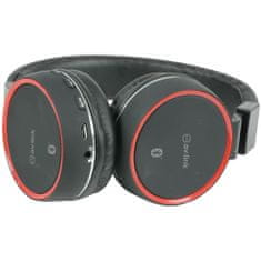 AV:link PBH-10 bezdrôtová Bluetooth SD slúchadlá, čierna