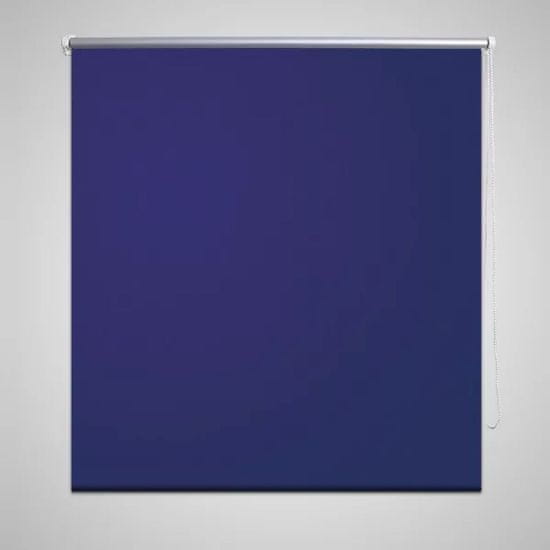 Vidaxl Zatemňujúca roleta, 160 x 175 cm, morská modrá
