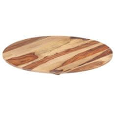 Vidaxl Stolová doska, drevený masív sheesham, okrúhla 15-16 mm, 60 cm