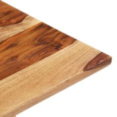 Vidaxl Stolová doska, drevený masív sheesham 15-16 mm, 60x60 cm