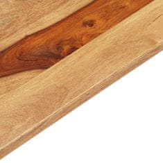 Vidaxl Stolová doska, drevený masív sheesham 15-16 mm, 60x60 cm