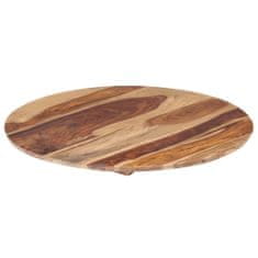 Vidaxl Stolová doska, drevený masív sheesham, okrúhla 15-16 mm, 60 cm