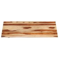 Vidaxl Stolová doska, drevený masív sheesham 15-16 mm, 60x80 cm