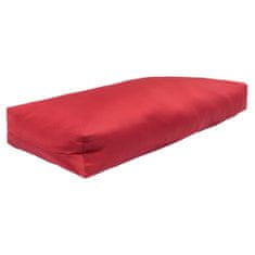 Vidaxl Podložky na paletový nábytok 3 ks, červené, polyester