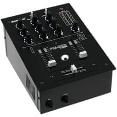 Omnitronic PM-222, 2-kanálový mixážny pult