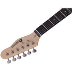 Dimavery TL-401, elektrická gitara, biela