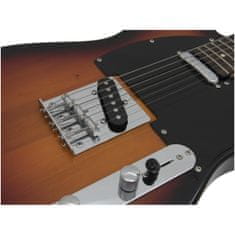 Dimavery TL-401, elektrická gitara, sunburst