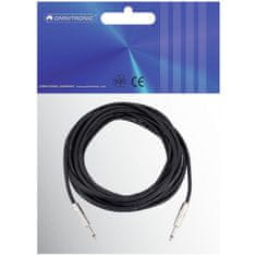 Omnitronic Kábel KR-100 2x Jack 6,3 mono 10 m