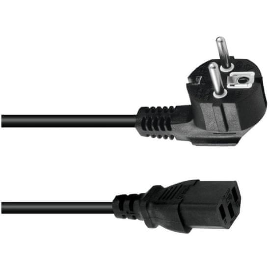 Omnitronic IEC C13 napájací kábel 230V, dĺžka 5 m