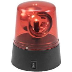 Eurolite LED mini policajné maják, červený