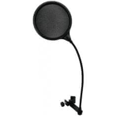 Omnitronic Mikrofónny "POP" filter MSH-135, čierny