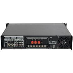 Omnitronic MPZ-180.6, 100V 6-zónový mixážny zosilňovač, 180W