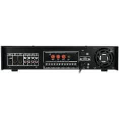 Omnitronic MPZ-650.6P, 100V 6-zónový mixážny zosilňovač, 650W, MP3